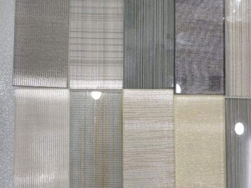 fabric mesh laminated glass, fabric mesh lamination services, decorative fabric mesh lamination, fabric mesh lamination for glass, fabric mesh laminated glass solutions